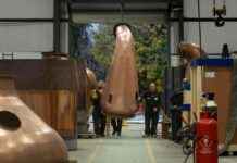 Building the New Scottish ‘Cathedral of Whisky’: Installing Copper Stills news-10112024-213634