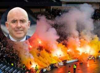 Football Association considering stand closures and banning orders for pyro incidents football-association-considering-stand-closures-and-banning-orders-for-pyro-incidents