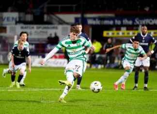 Late Arne Engels Penalty Secures 3-3 Draw for Dundee Against Celtic late-arne-engels-penalty-secures-3-3-draw-for-dundee-against-celtic