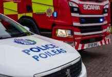 Police Launch Manhunt for Arsonist Who Crashed Car into Building police-launch-manhunt-for-arsonist-who-crashed-car-into-building