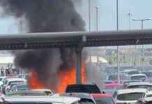 Firefighters Control Fire at Edinburgh Airport Runway firefighters-control-fire-at-edinburgh-airport-runway