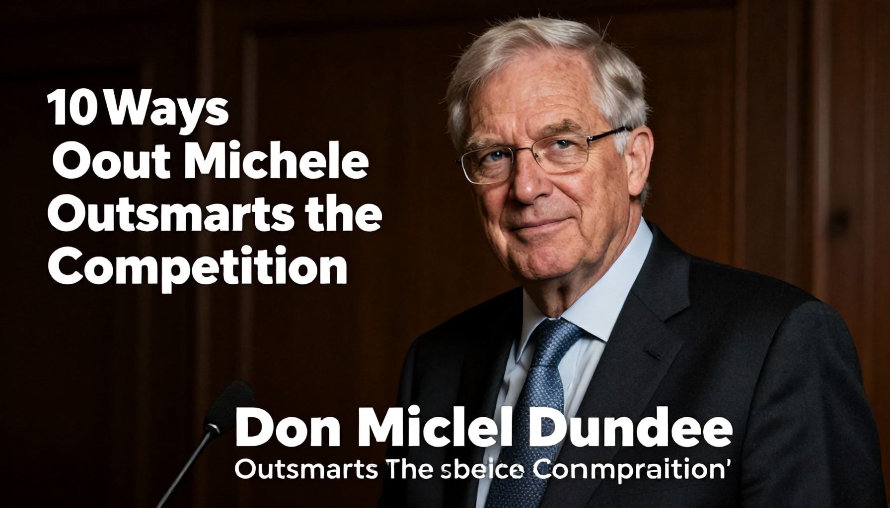 10 Ways Don Michele Dundee Outsmarts the Competition*
