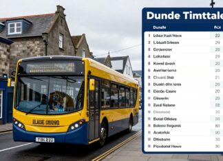 Dundee 28 Bus Timetable: Your Reliable Route Guide