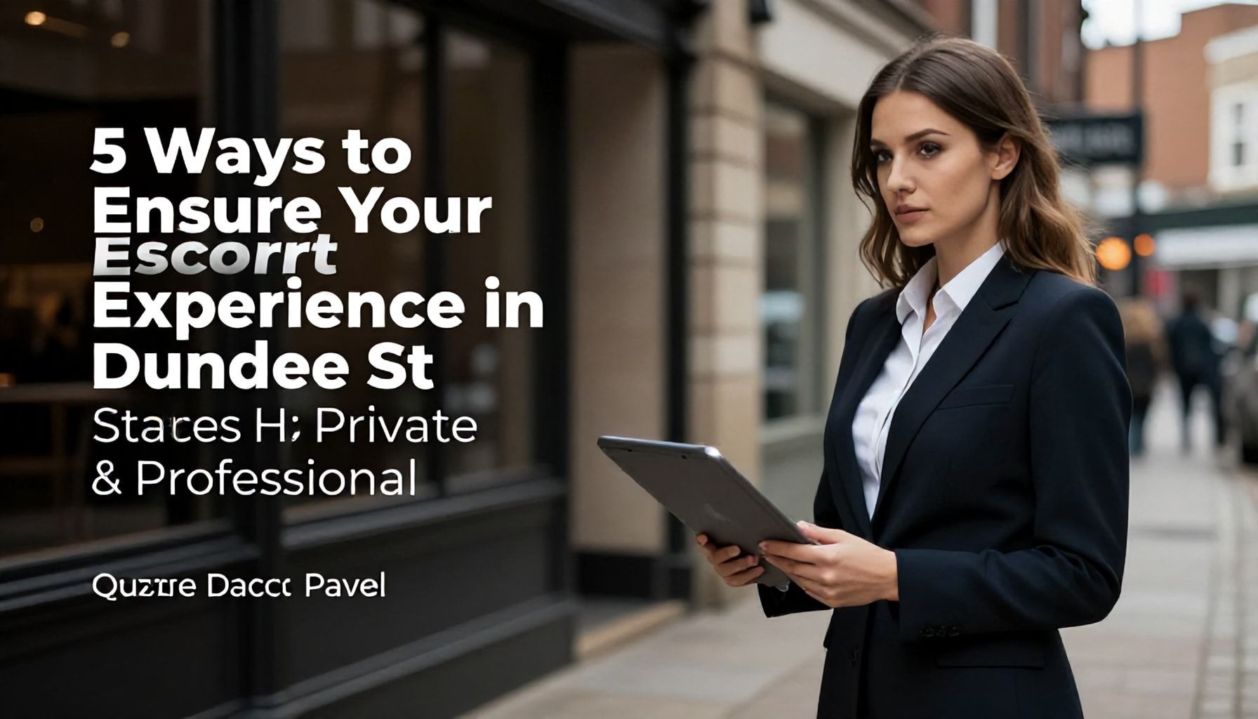 Discreet and Professional Escort Services in Dundee 2 5 Ways to Ensure Your Escort Experience in Dundee Stays Private & Professional"*