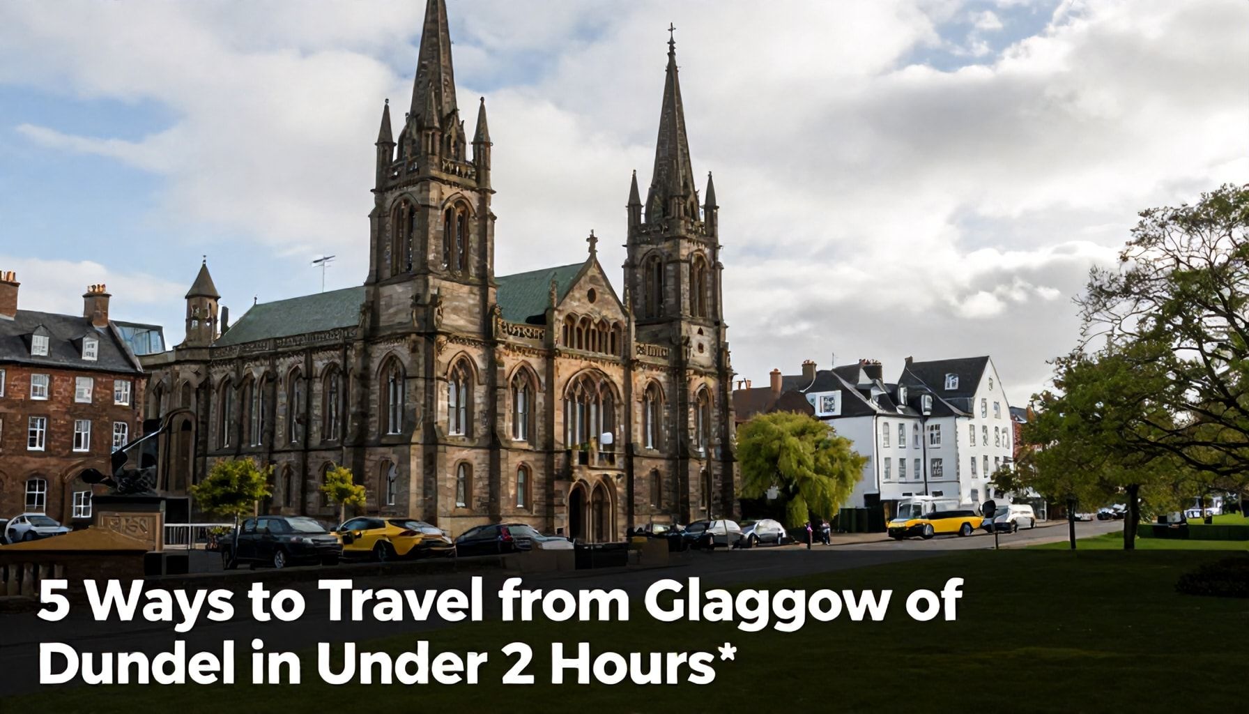 Discover the Quickest Routes from Glasgow to Dundee 4 5 Ways to Travel from Glasgow to Dundee in Under 2 Hours*