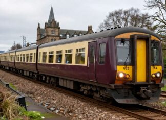 Fast and Scenic Train Journey from Dundee to Glasgow