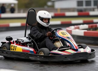 Experience the thrill of high-speed go-karting in Dundee