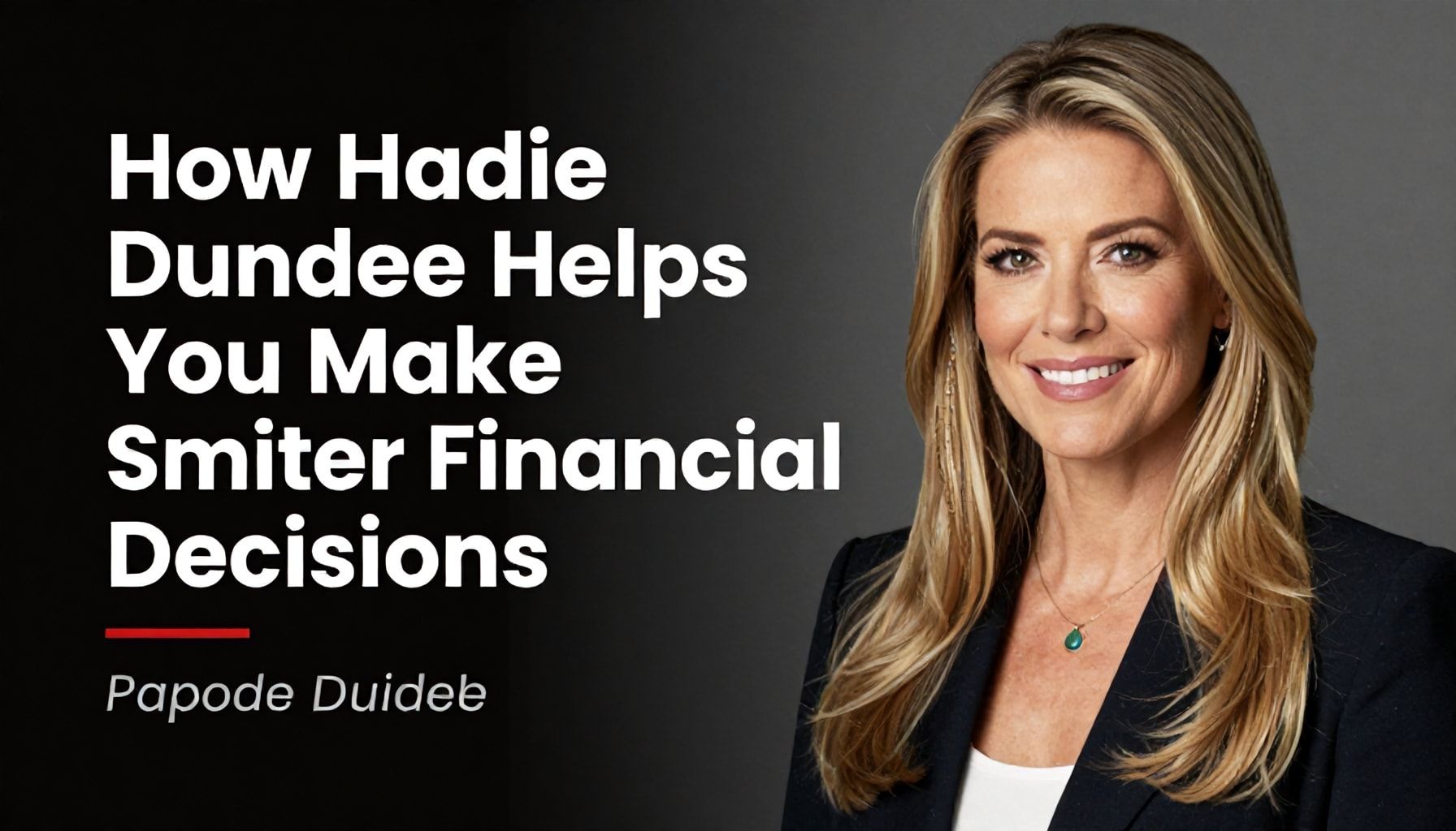 How Hadie Dundee Helps You Make Smarter Financial Decisions*