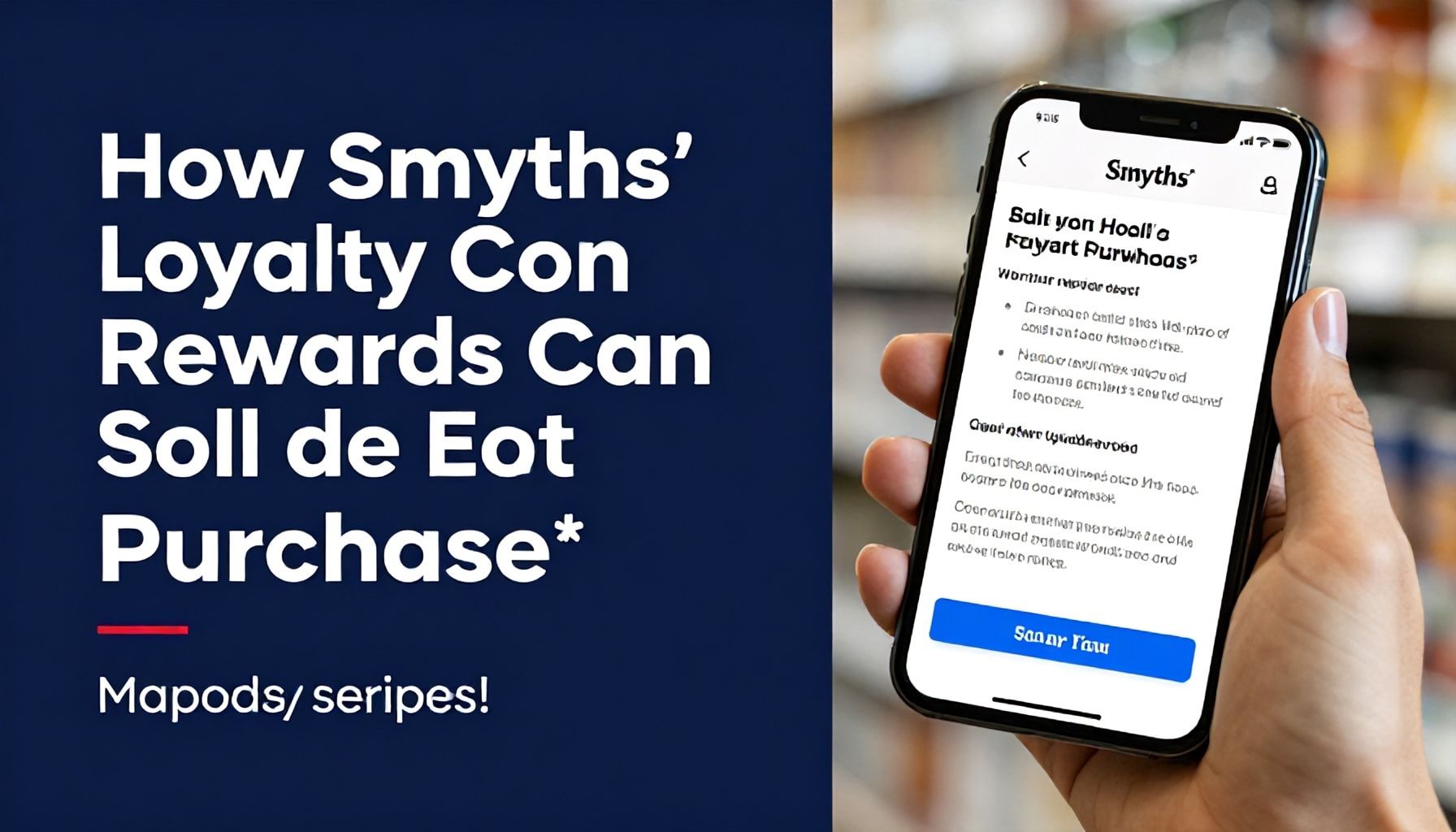 How Smyths’ Loyalty Rewards Can Help You Save on Every Purchase*