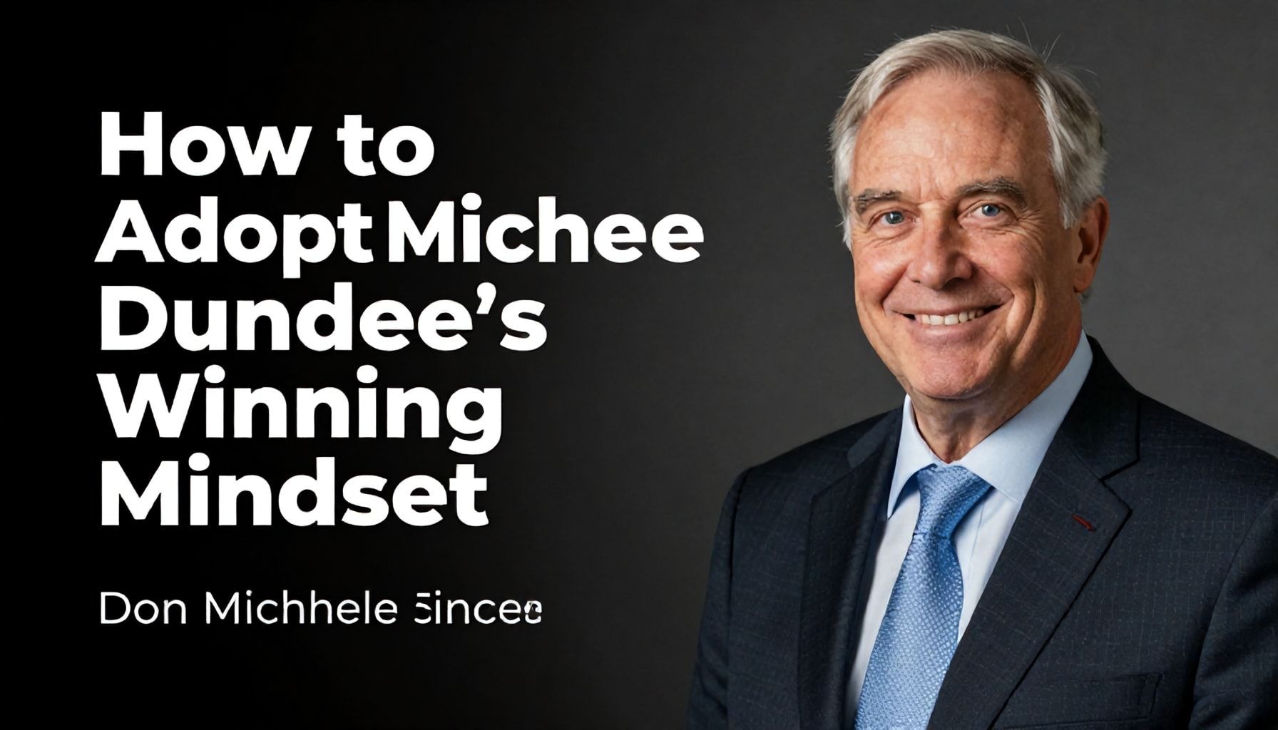 How to Adopt Don Michele Dundee’s Winning Mindset*