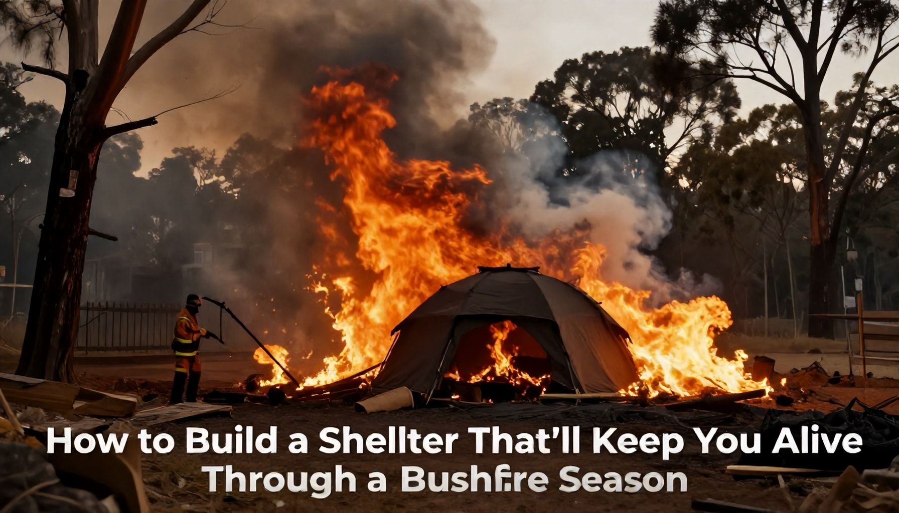 How to Build a Shelter That’ll Keep You Alive Through a Bushfire Season*
