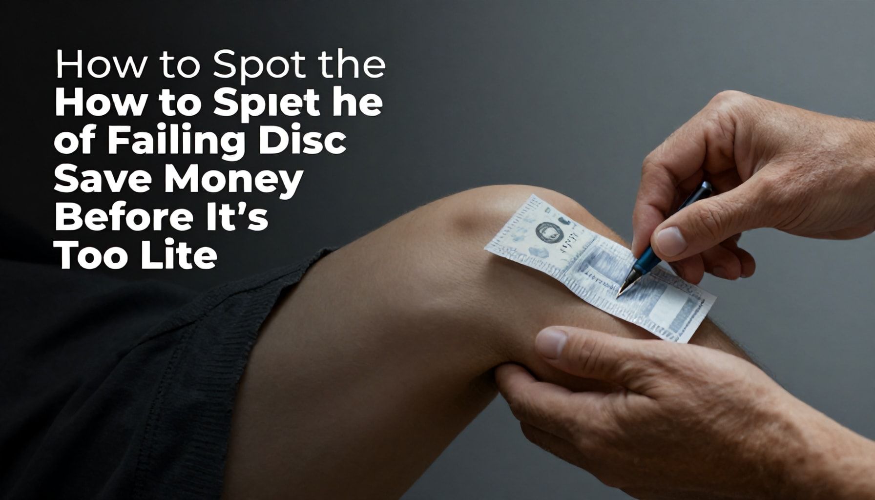 How to Spot the Signs of a Failing Disc – Save Money Before It’s Too Late*