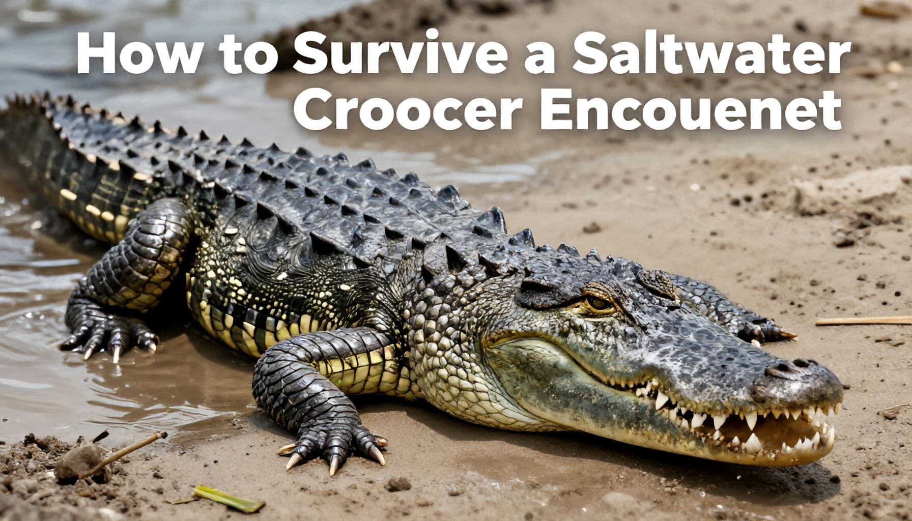 How to Survive a Saltwater Crocodile Encounter: Mick Dundee’s Proven Tactics*