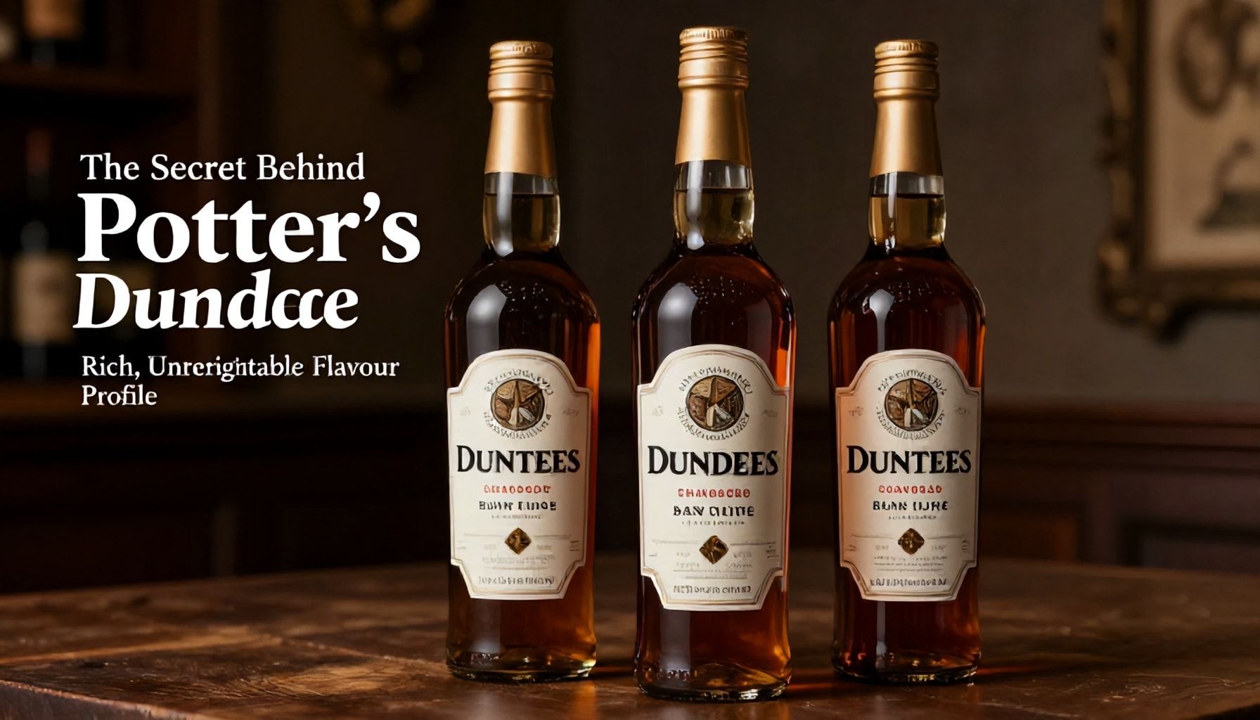 The Secret Behind Porter’s Dundee’s Rich, Unforgettable Flavour Profile*