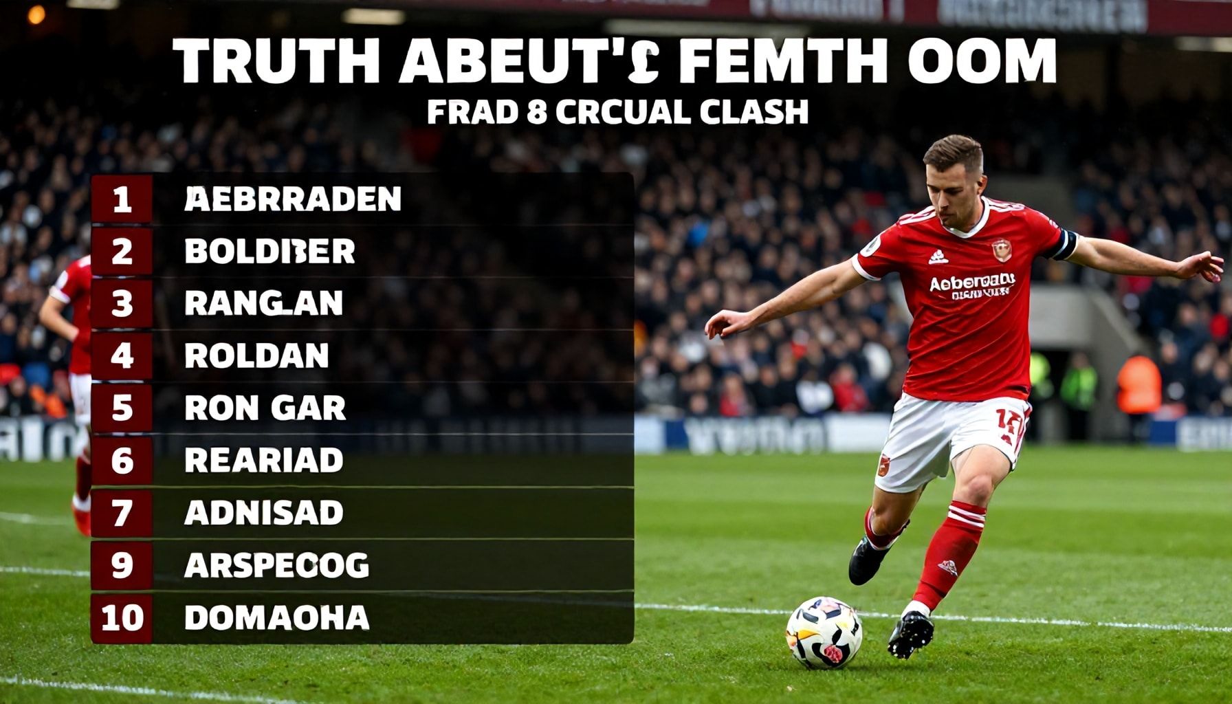 Dundee vs Aberdeen: Key Clash for Premiership Play-off Spot 2 The Truth About Aberdeen’s Form Ahead of the Crucial Clash*