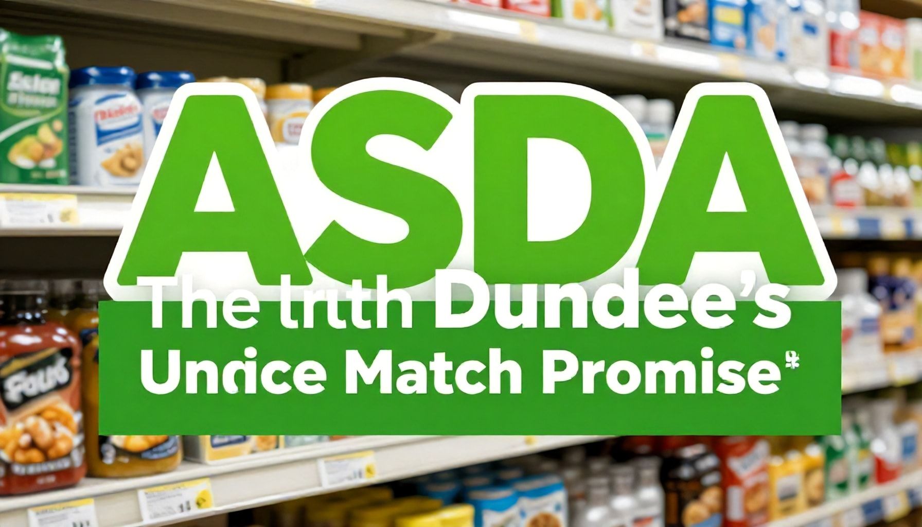 The Truth About ASDA Dundee’s Unbeatable Price Match Promise*
