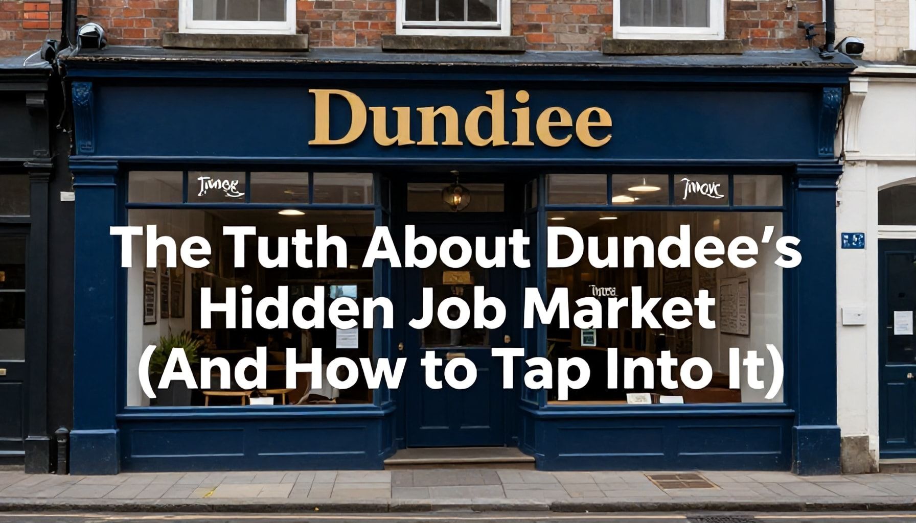 The Truth About Dundee’s Hidden Job Market (And How to Tap Into It)*