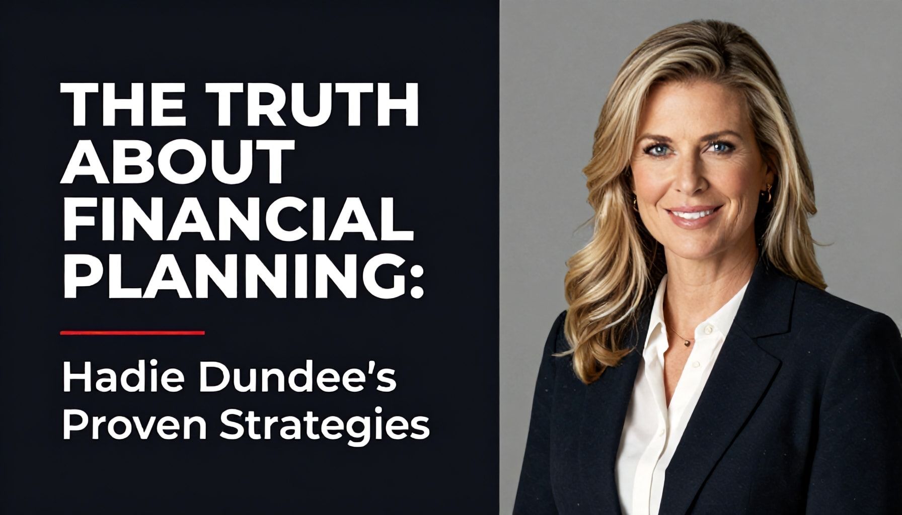 The Truth About Financial Planning: Hadie Dundee’s Proven Strategies*