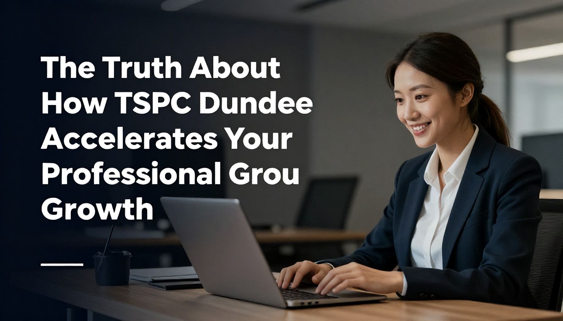 The Truth About How TSPC Dundee Accelerates Your Professional Growth*