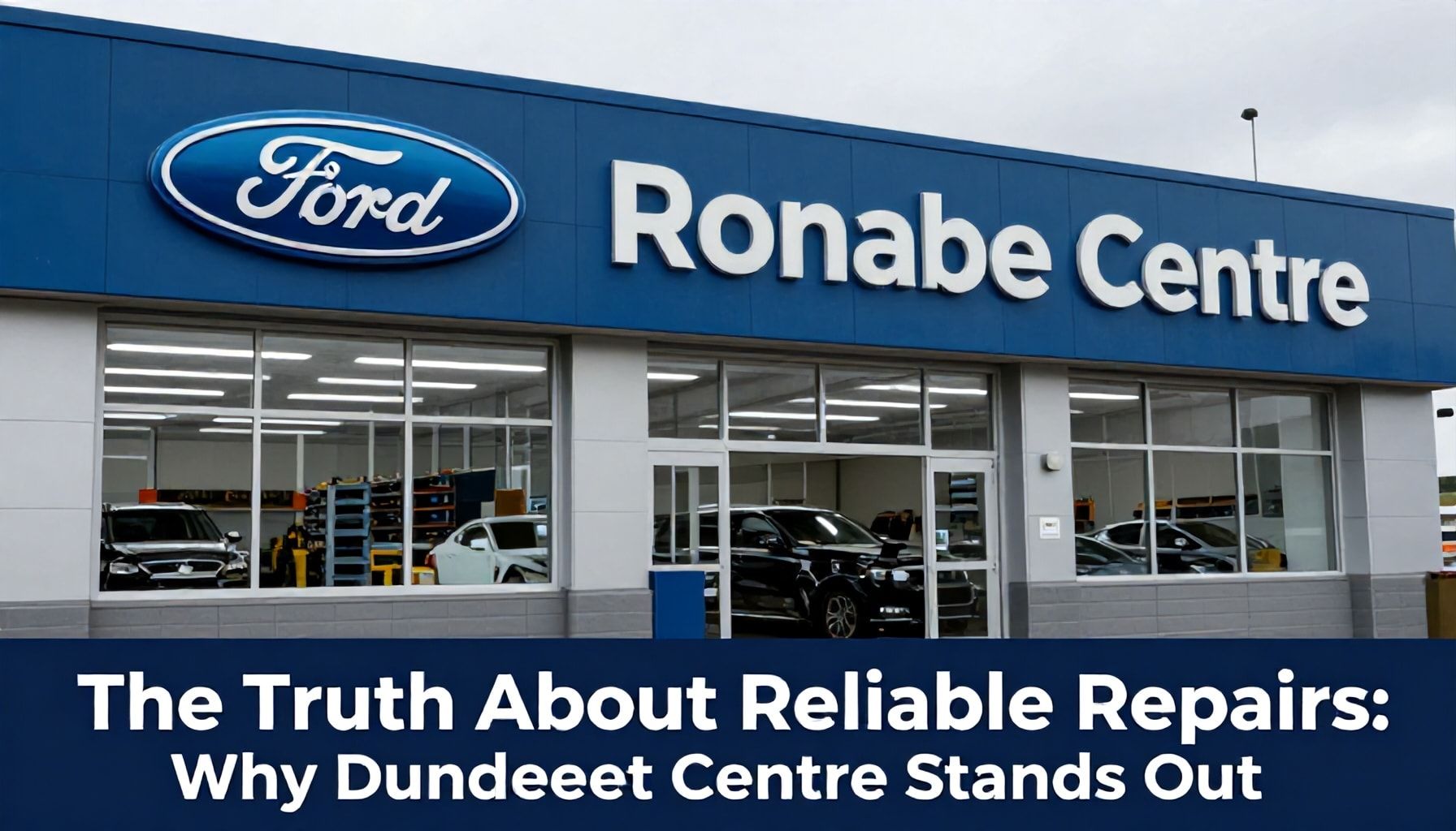 The Truth About Reliable Repairs: Why Dundee Ford Centre Stands Out*