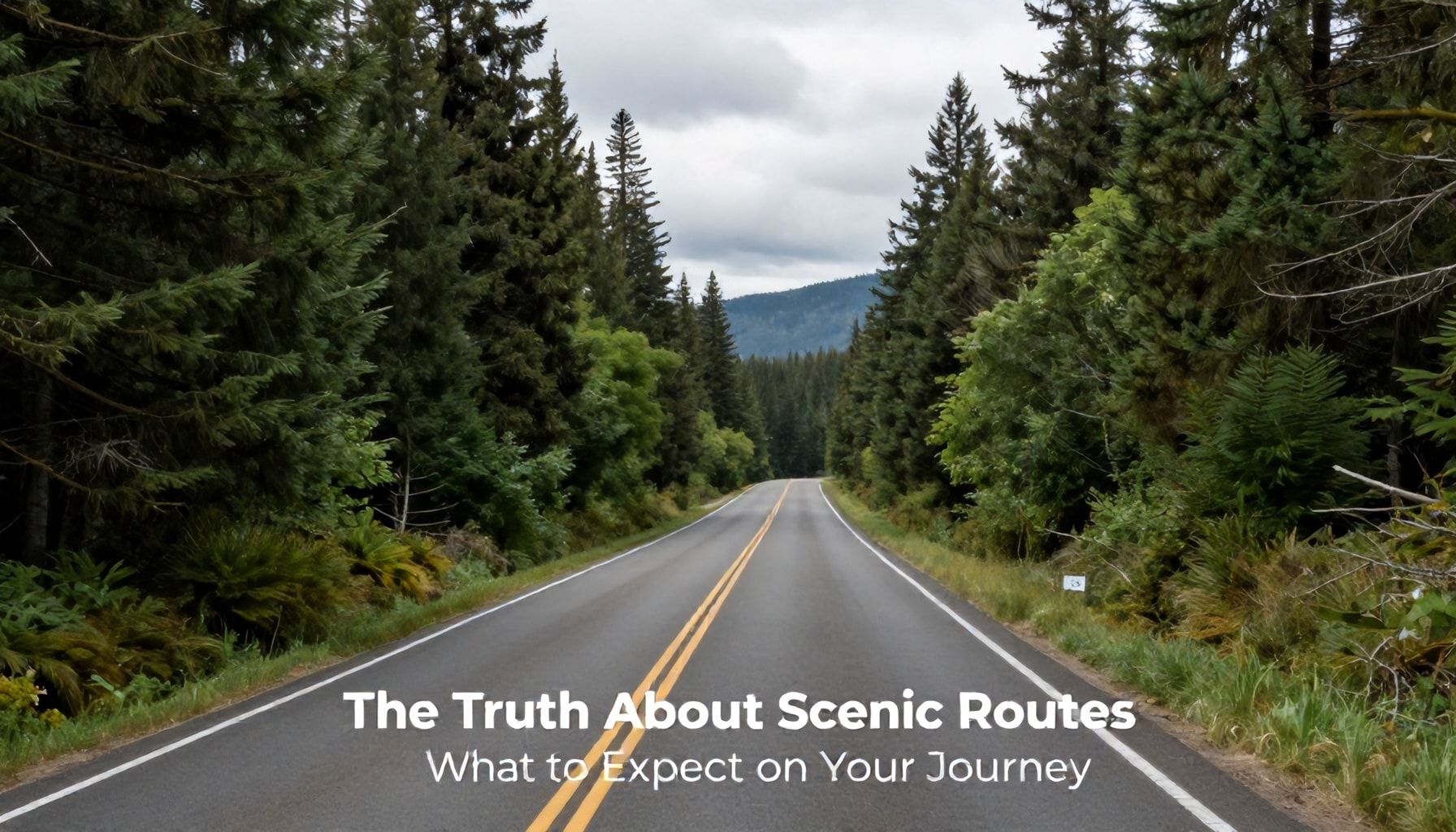 The Truth About Scenic Routes: What to Expect on Your Journey*