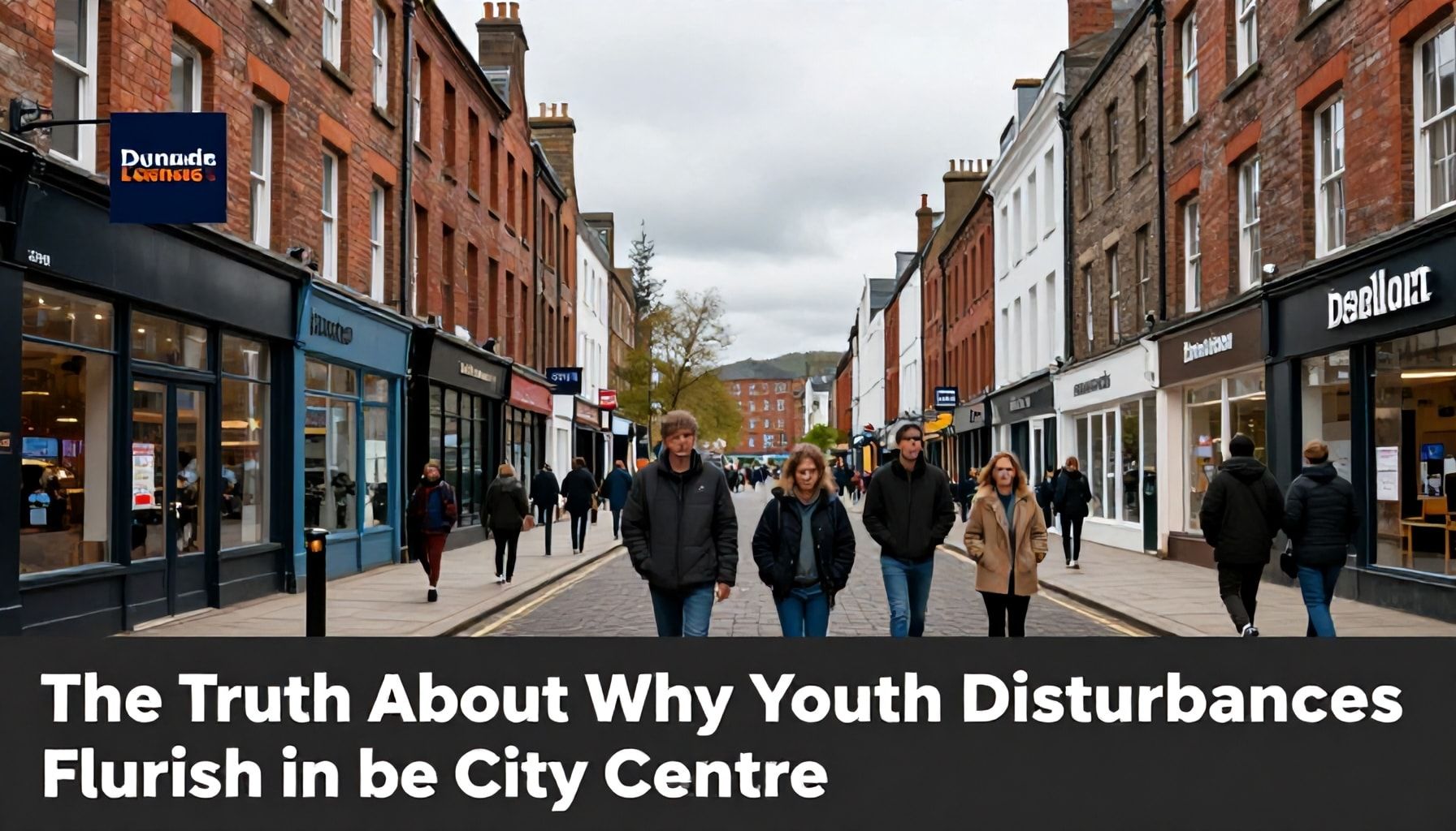 The Truth About Why Youth Disturbances Flourish in Dundee City Centre*