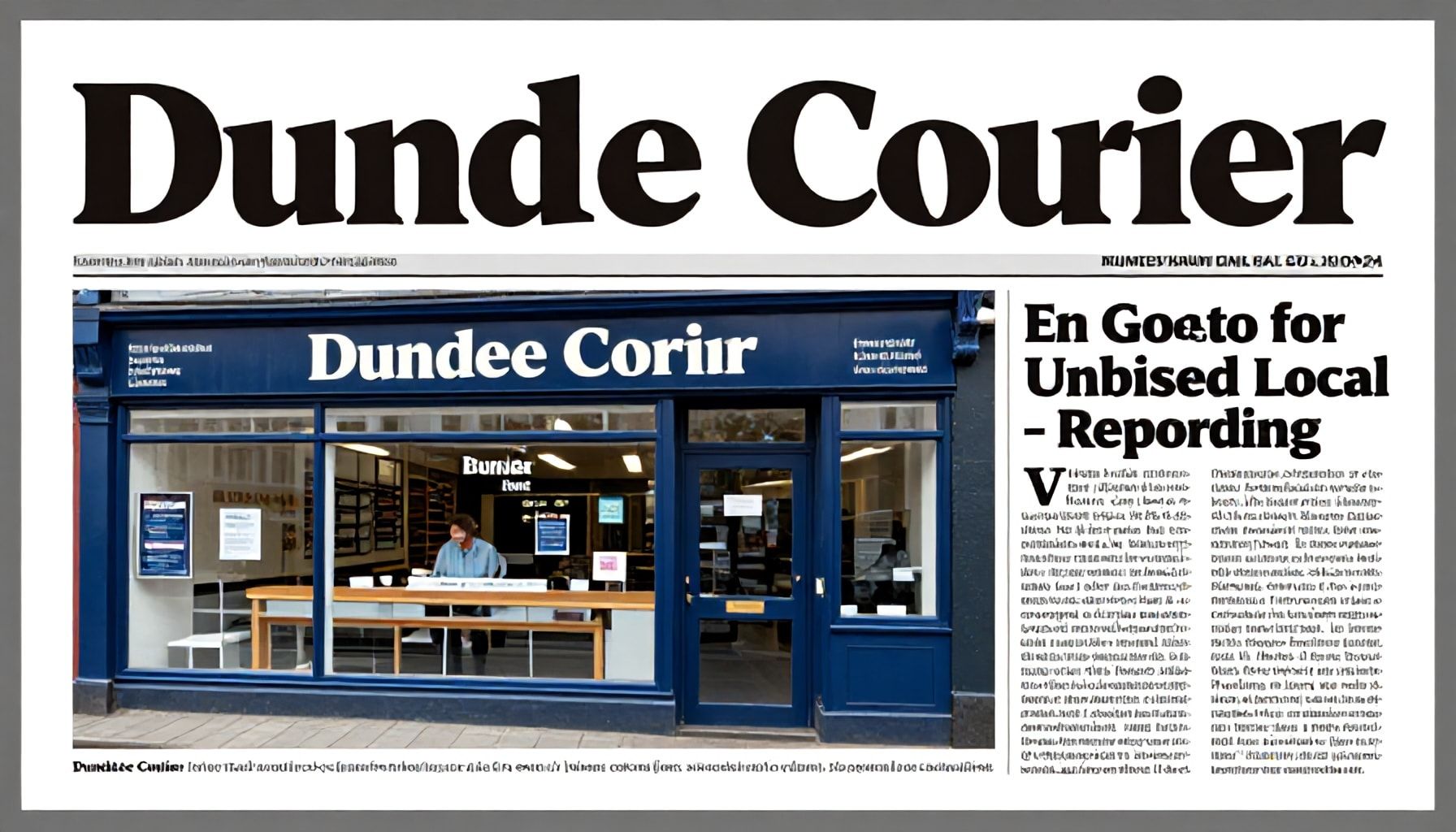 Dundee Courier: Your Trusted Source for Local News and Updates 3 Why Dundee Courier is the Go-To for Unbiased Local Reporting"*