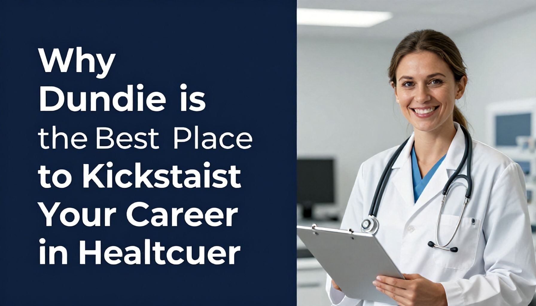 Why Dundee is the Best Place to Kickstart Your Career in Healthcare*