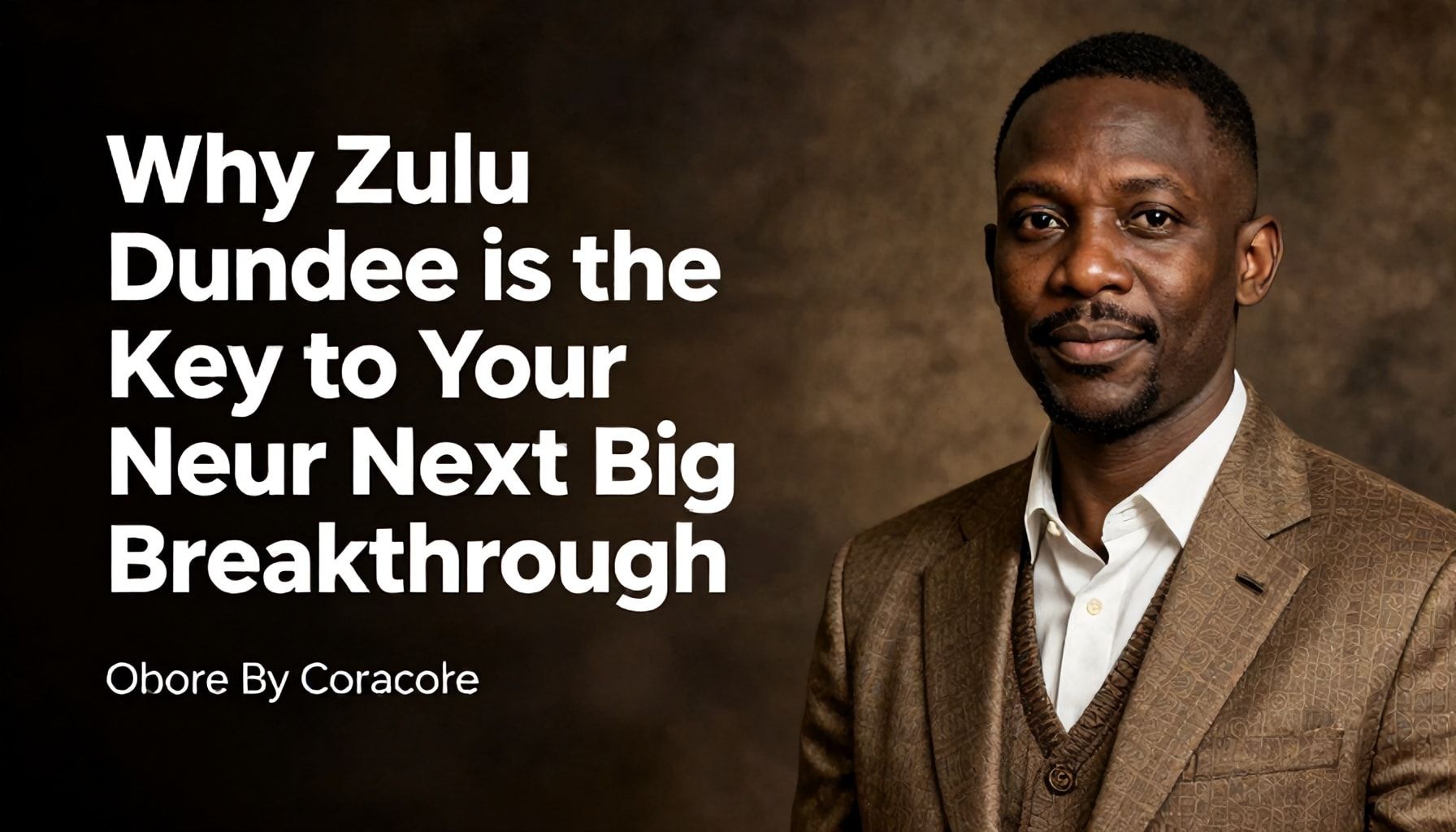 Why Zulu Dundee Is the Key to Your Next Big Breakthrough*