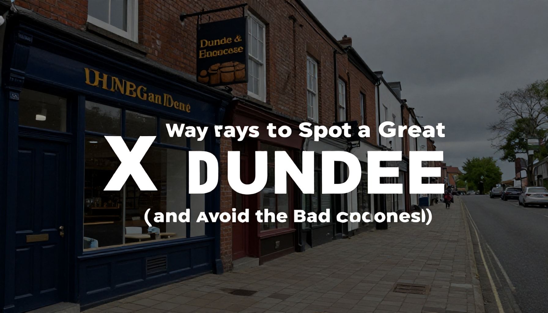 X Ways to Spot a Great Deal (and Avoid the Bad Ones) in Dundee*