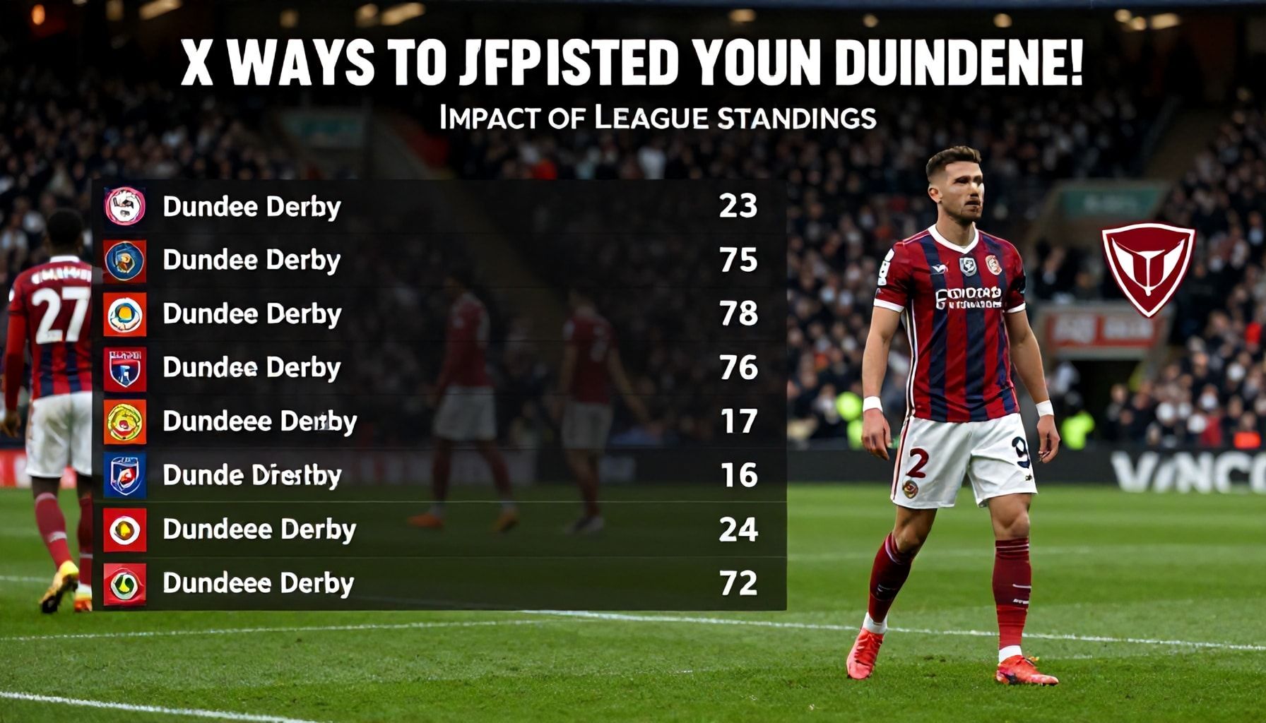 X Ways to Track the Dundee Derby’s Impact on League Standings*