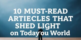 10 Must-Read Articles That Illuminate Today’s World 10 Must-Read Articles That Shed Light on Today's World