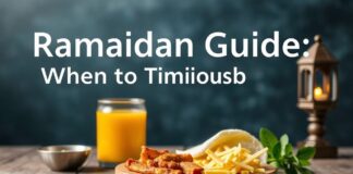 Dundee’s Ramadan Guide: When to Break Your Fast Dundee's Ramadan Guide: When to Timing Your Iftar