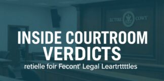 Inside Courtroom Verdicts: A Detailed Look at Recent Legal Battles Inside Courtroom Verdicts: A Detailed Look at Recent Legal Battles